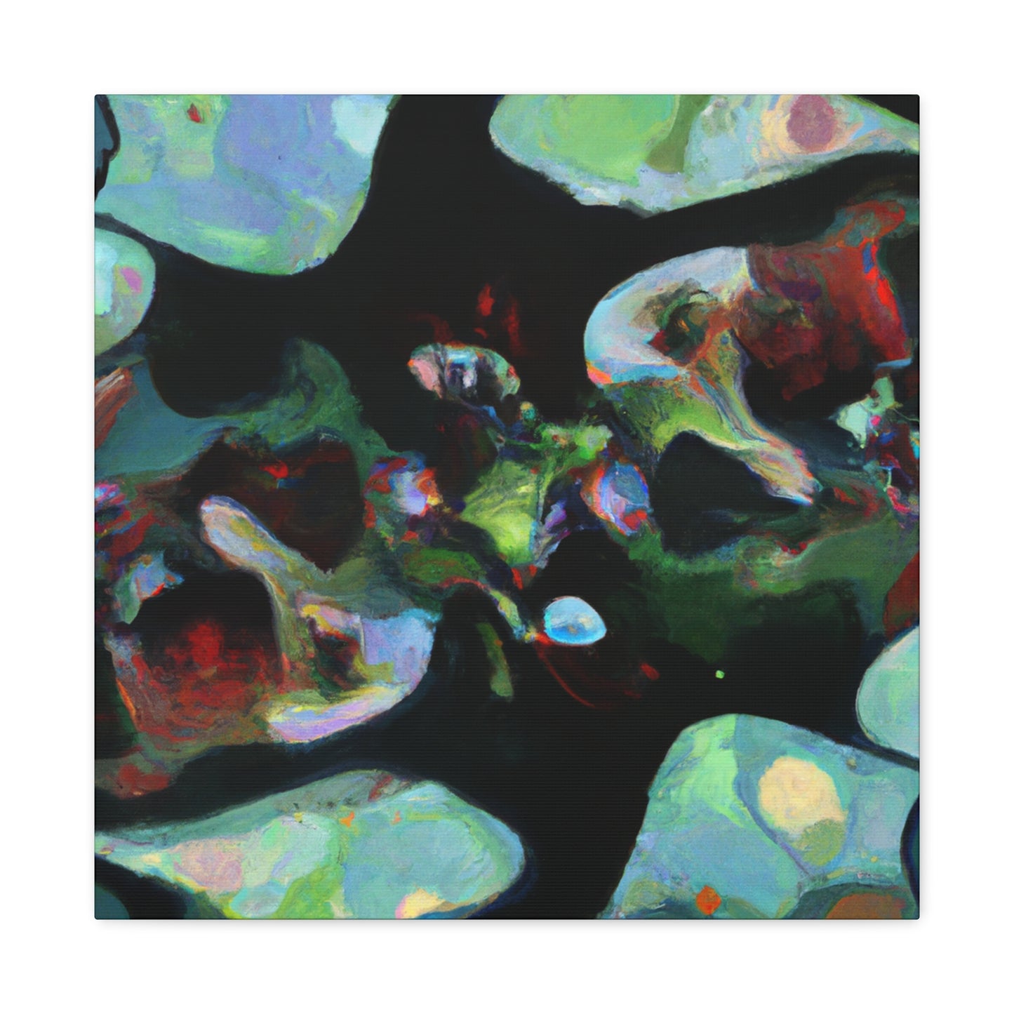 Guppies At Playtime - Canvas