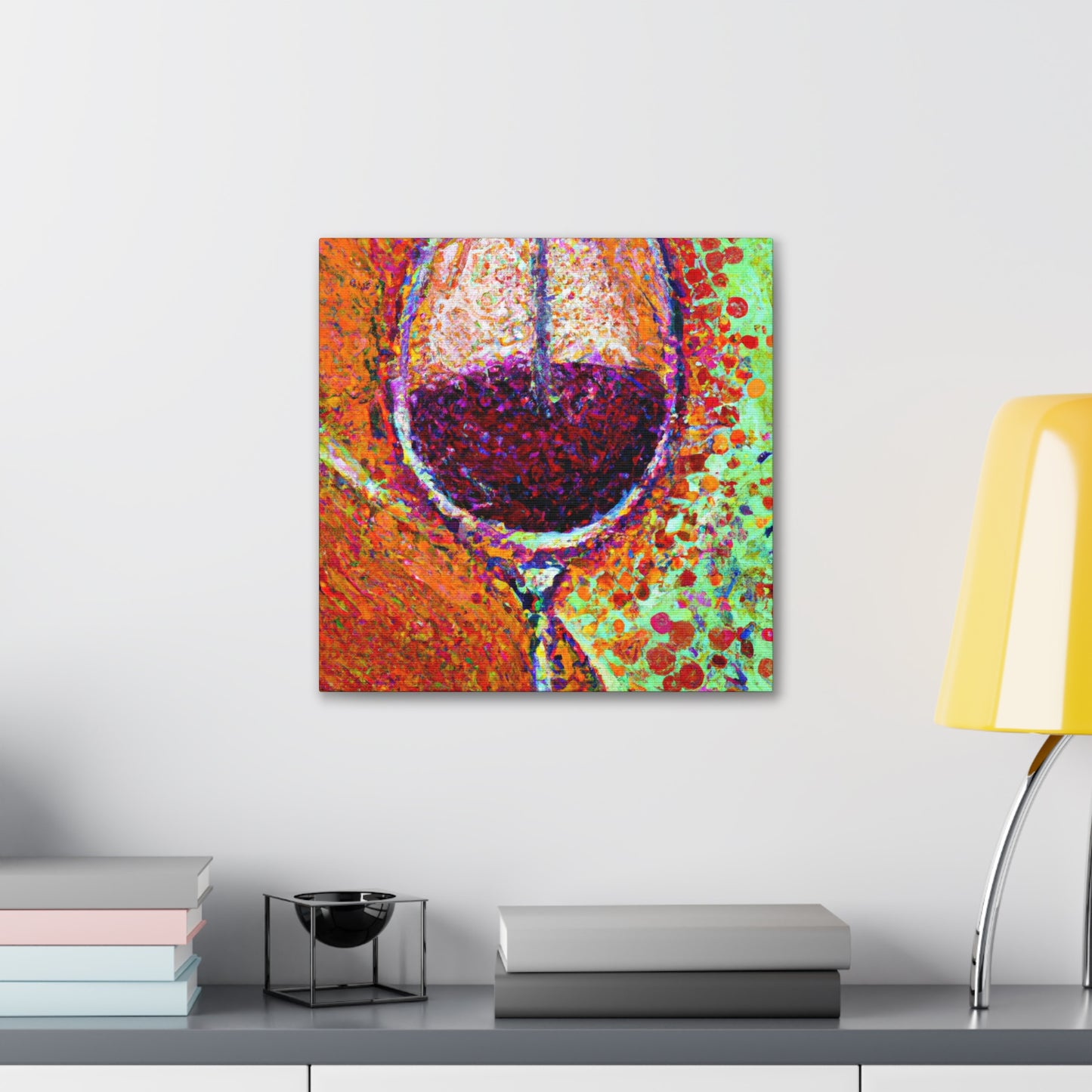 "A Toast in Color" - Canvas