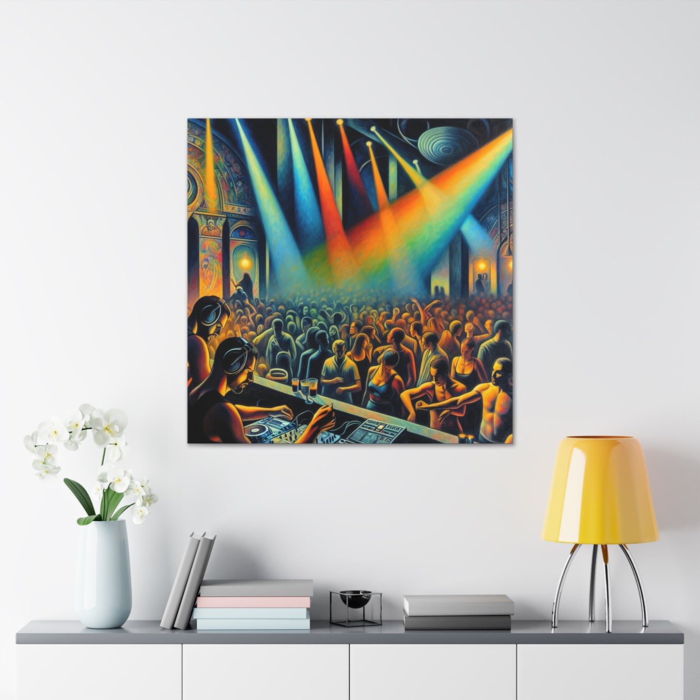 "Harmonic Revelry Unveiled" - Canvas