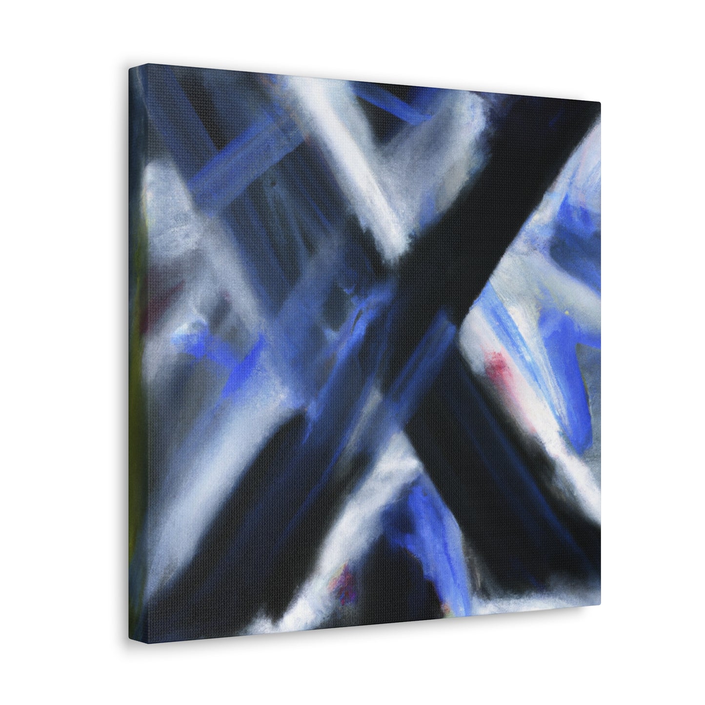 X in Expressionistic Hues - Canvas