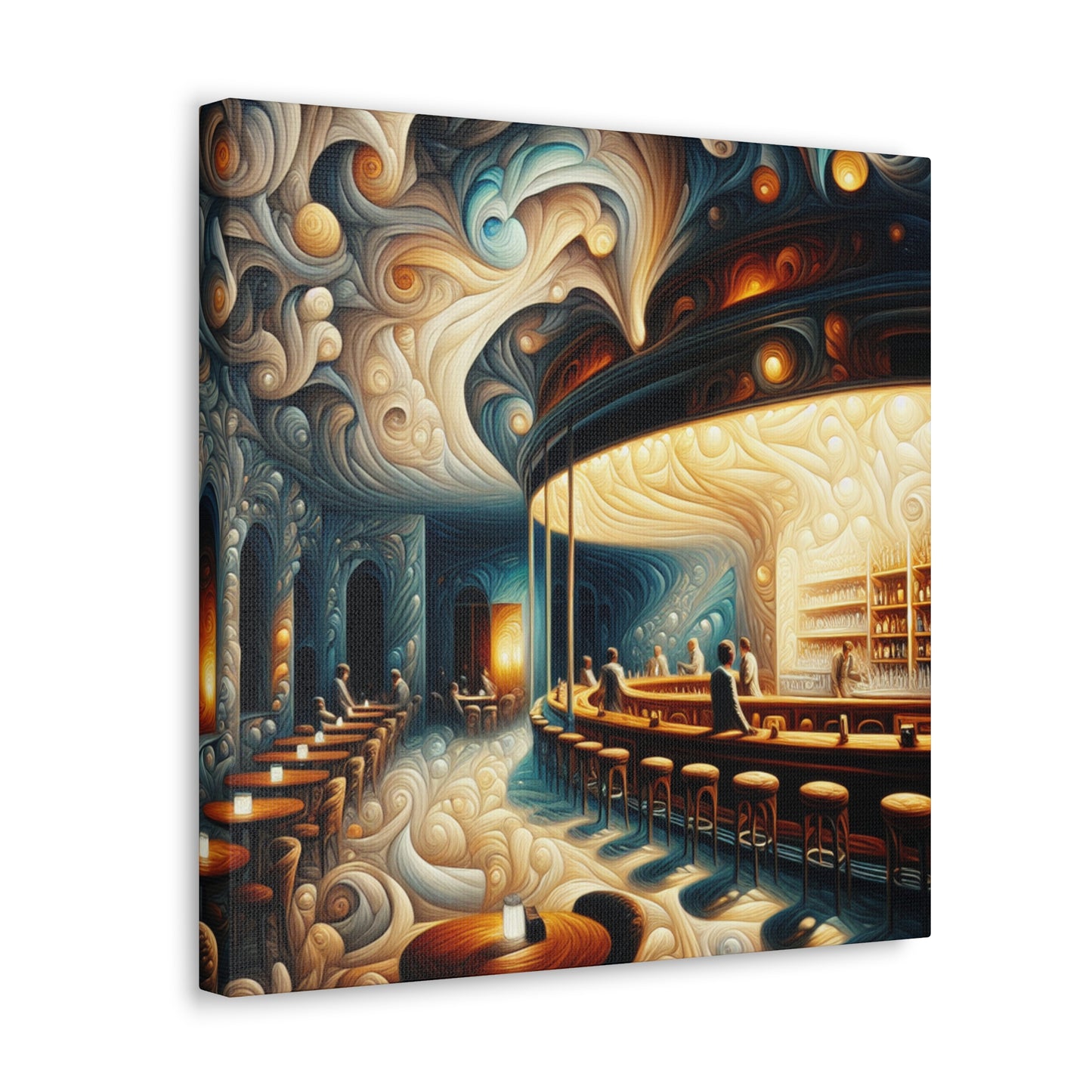 Smoky Dream Oasis - Canvas