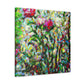 Peony in Impressionism - Canvas