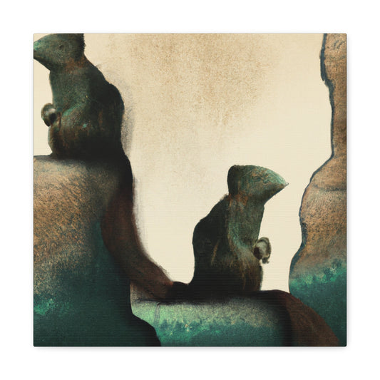 "Prairie Dog Utopia Dream" - Canvas