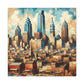 "City of Steel Horizons" - Canvas