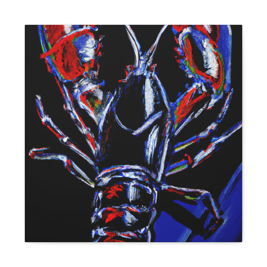 Lobster Hyperrealism Painting - Canvas