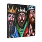 Wise Men's Journey Home - Canvas