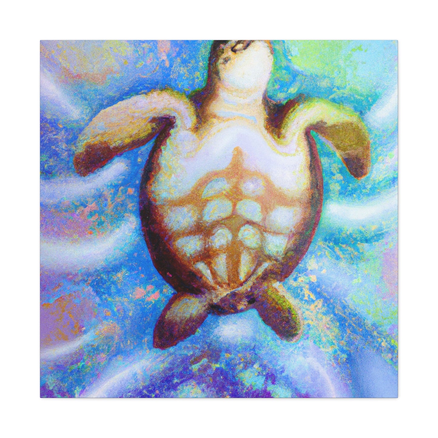 Sea Turtle Dreamscape - Canvas