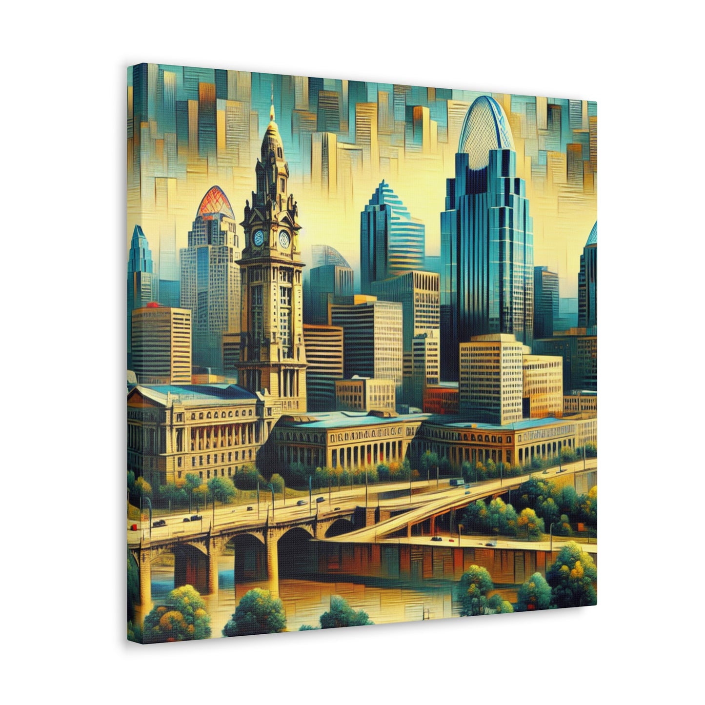 Queen City Vibes - Canvas