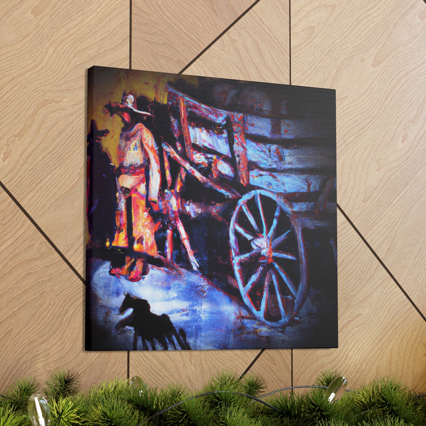 Wheels of Splendor - Canvas