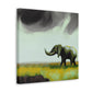 Elephant's Surreal Dream - Canvas