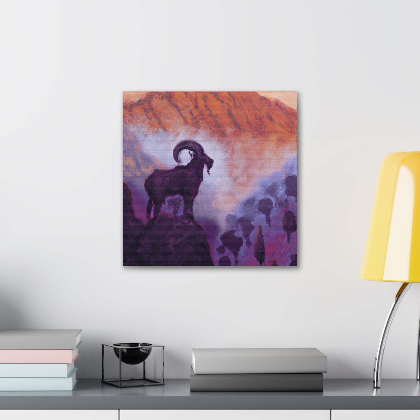 The Bighorn Regard - Canvas