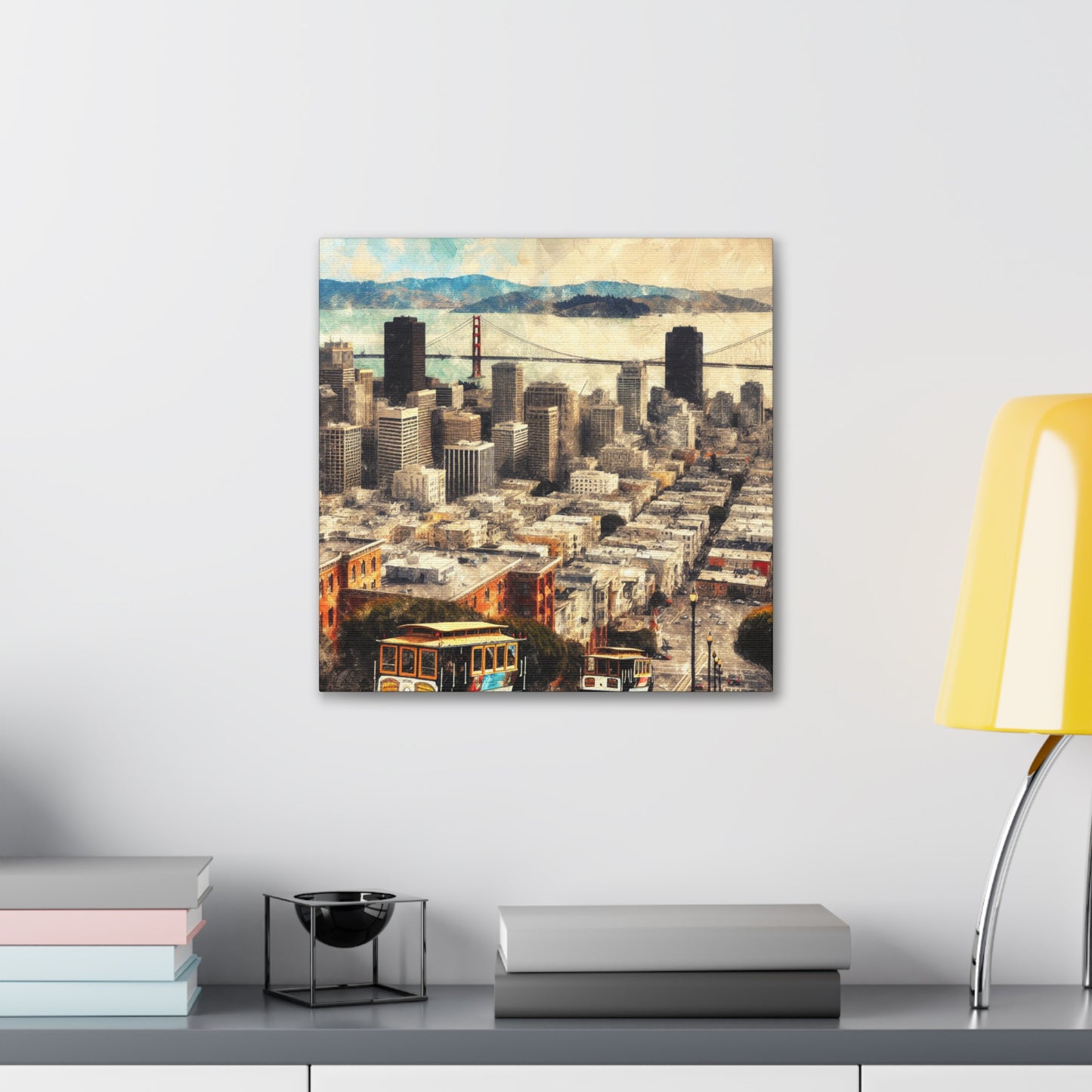 "City by the Bay" - Canvas