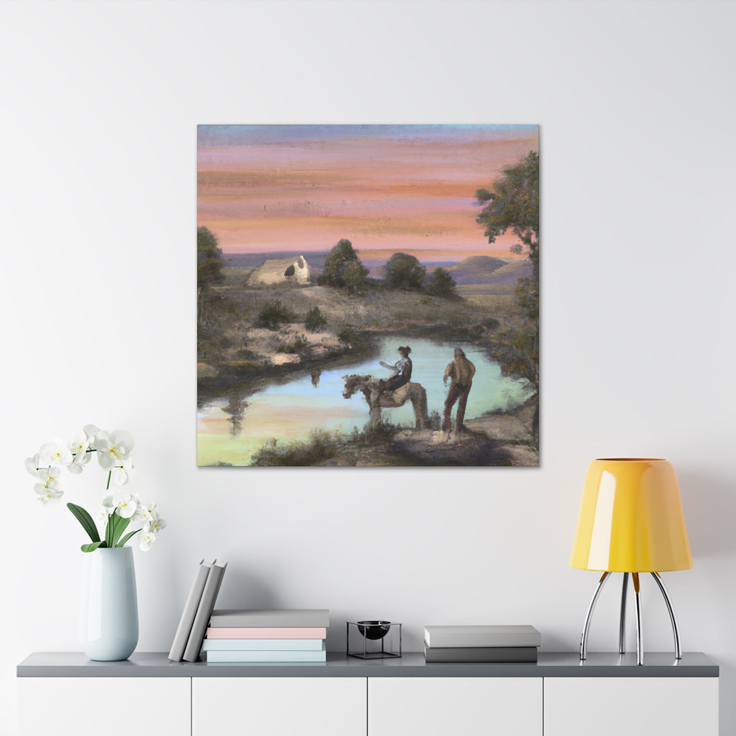 Western Splendor Cascade - Canvas