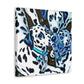 "Dalmatian Unleashed Energy" - Canvas