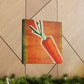 "Carrot in Art Deco" - Canvas