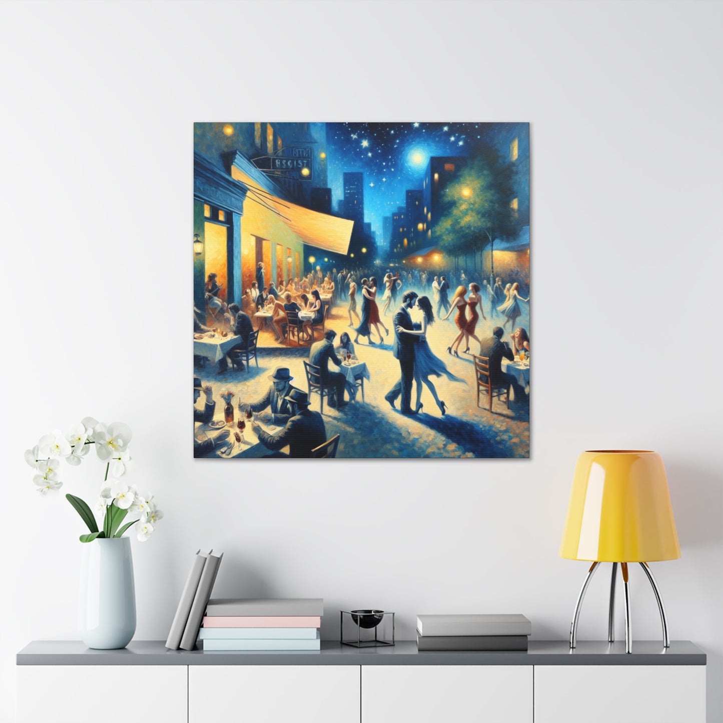 Elegant Evening Out - Canvas