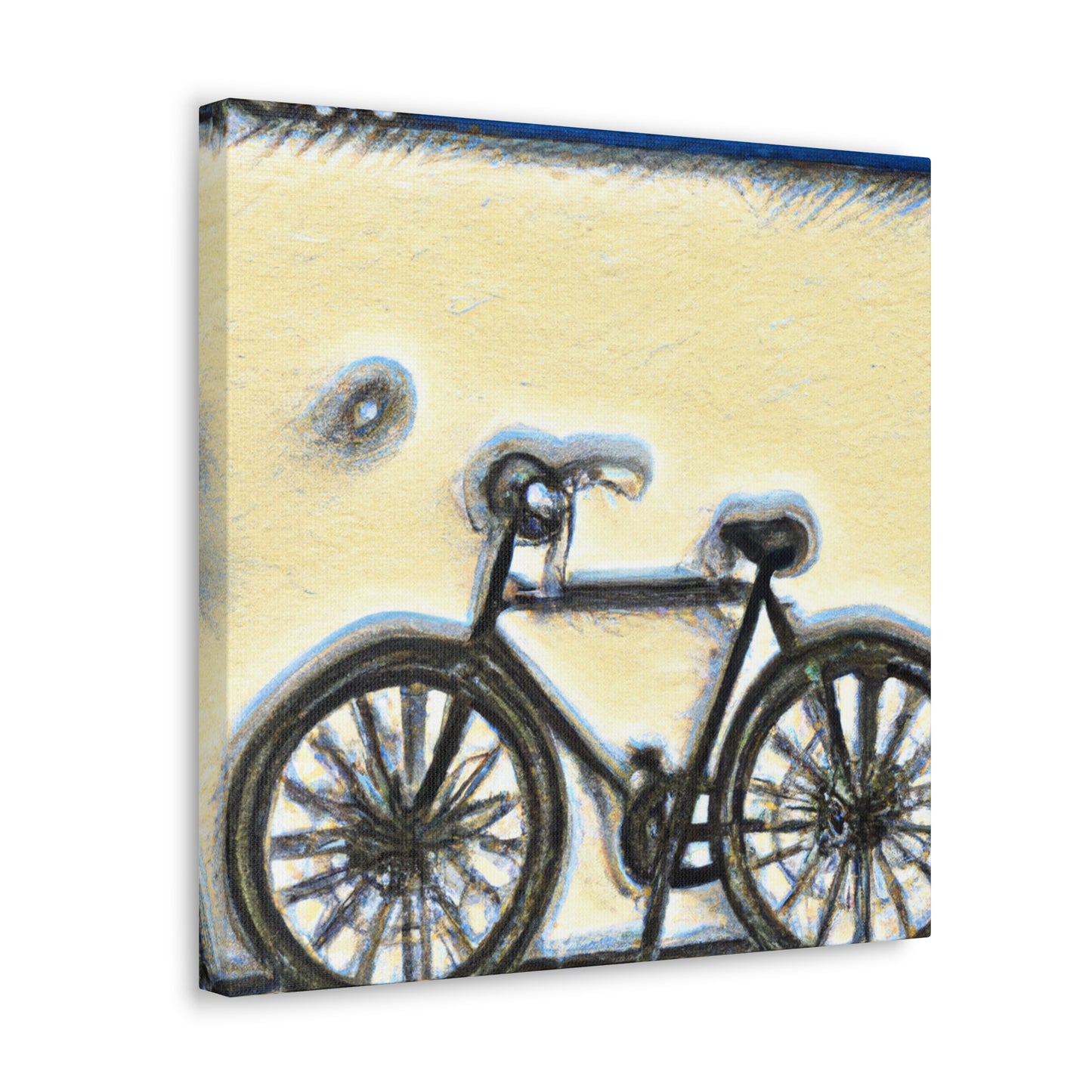 "Wheel of Reflection Bicycle" - Canvas