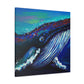 Humpback Whale Beauty. - Canvas