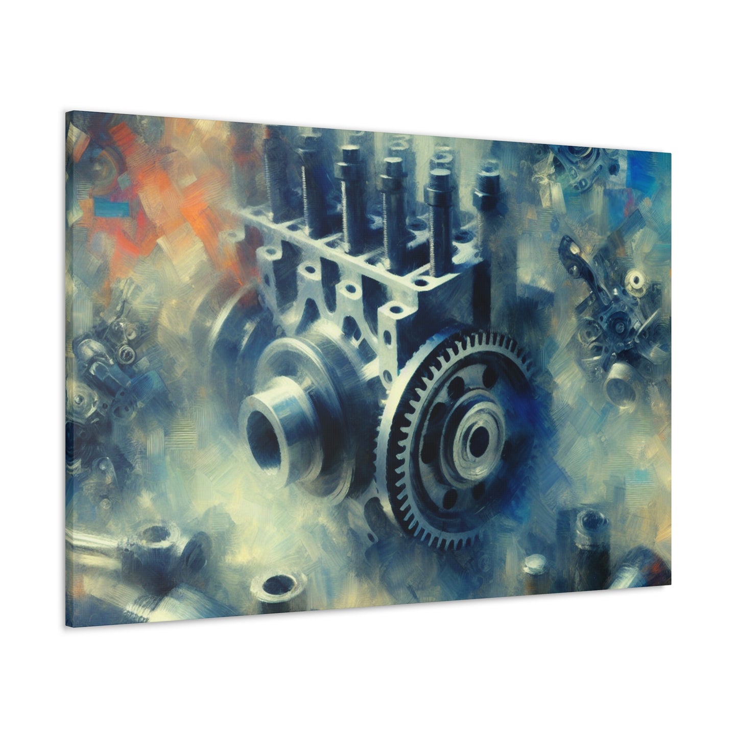 Revving Momentum Chaos Passion - Canvas