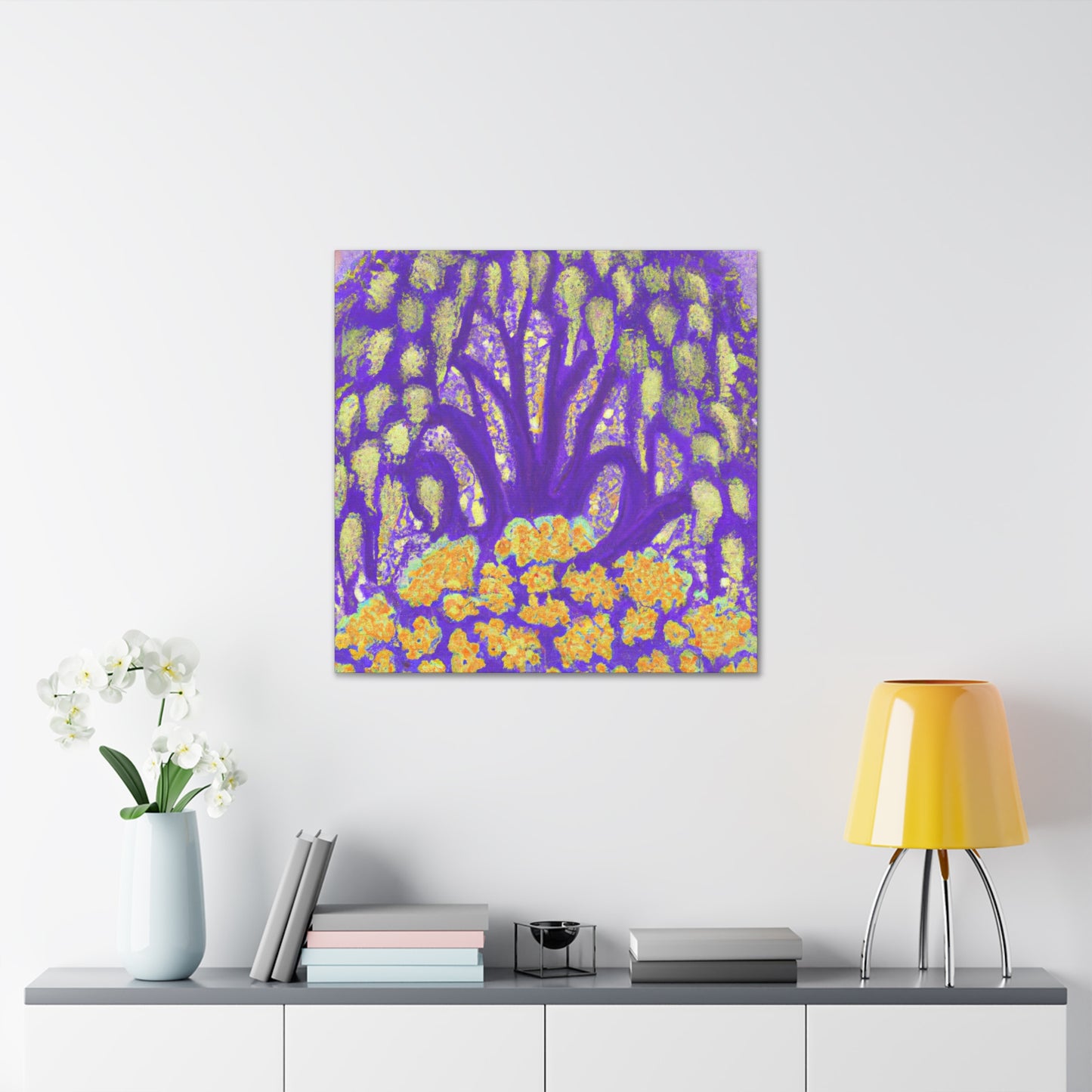 "Wisteria in Bloom" - Canvas