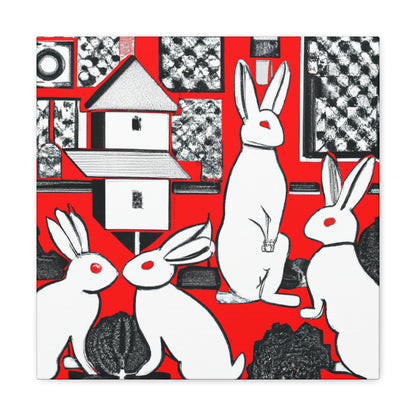 Rabbit in Simplicity - Canvas