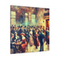 Whiskey-time Revelry Bliss - Canvas