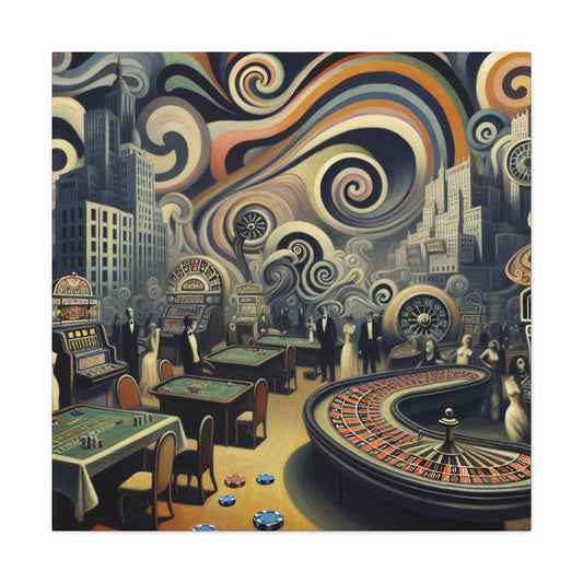 Dreaming Dice Dance - Canvas