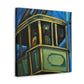 Cable Car in Bloom - Canvas