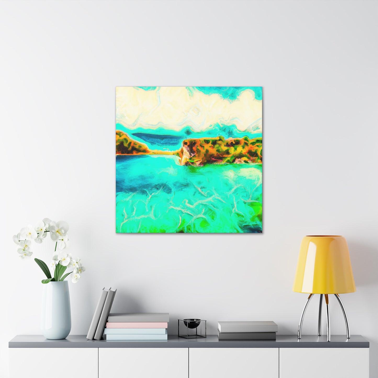 "Breezes At Sunrise Beach" - Canvas