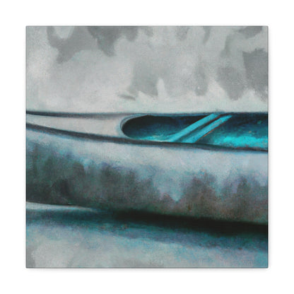 Canoe in the Wilderness - Canvas