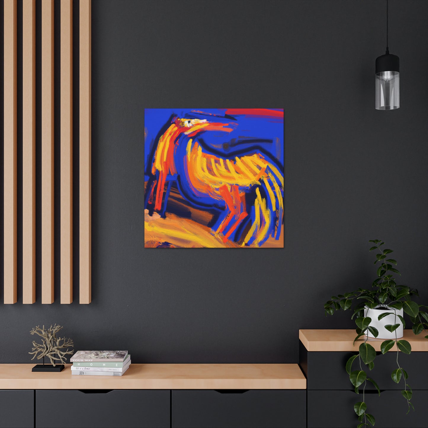 Roadrunner in Motion - Canvas