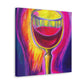 Still Life of Wine - Canvas