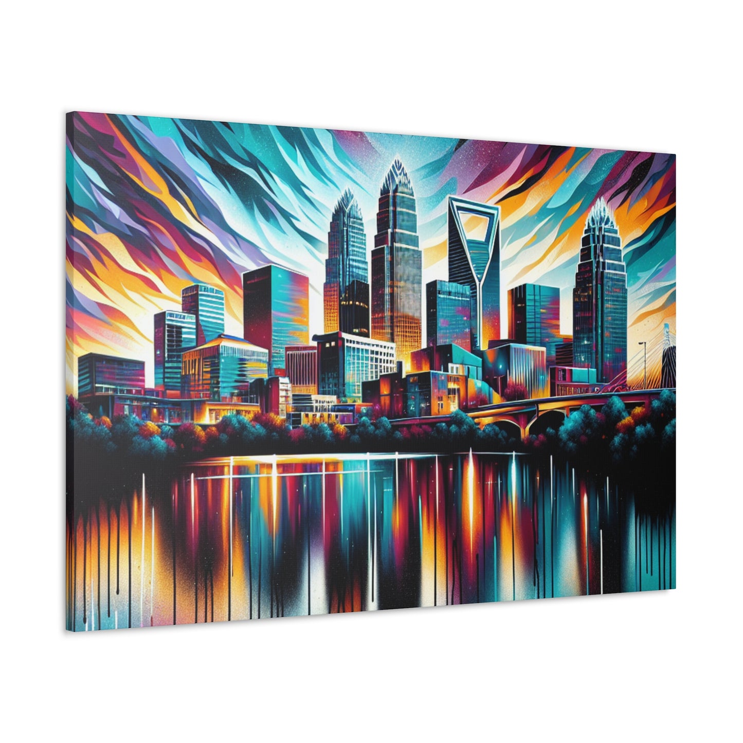 Queen City Mural Majesty - Canvas