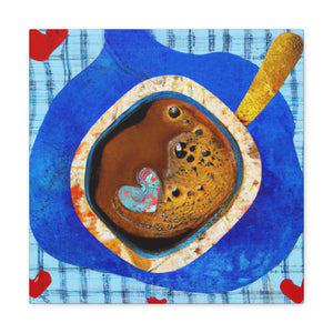 "Coffee Cup Cachet" - Canvas