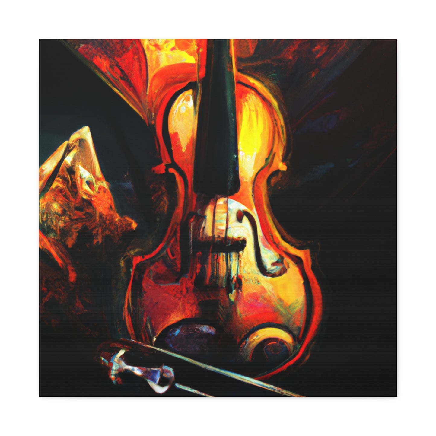 Music of the Violin - Canvas