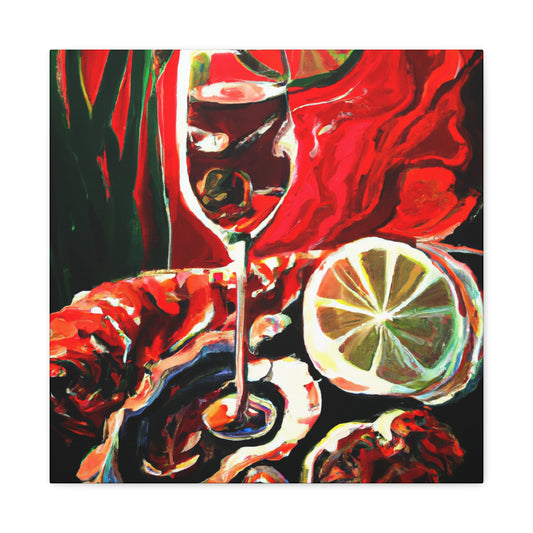 Booze and Bacchanalia - Canvas