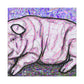 Pig in the Meadow - Canvas