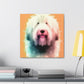 Old English Sheepdog Joy - Canvas