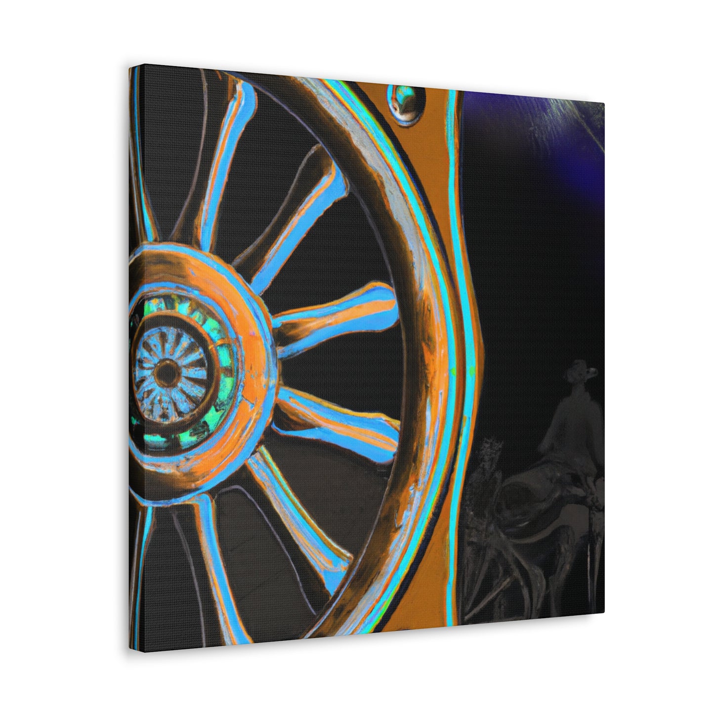 Wheels of Splendor - Canvas