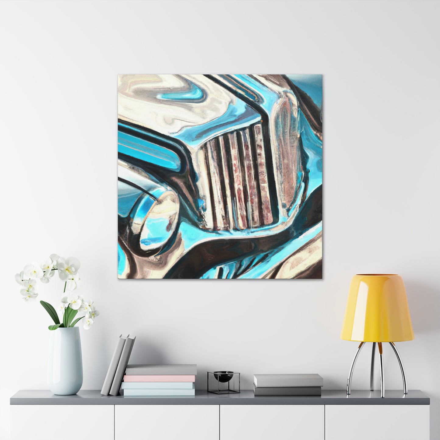 Classic Automobile Majesty - Canvas