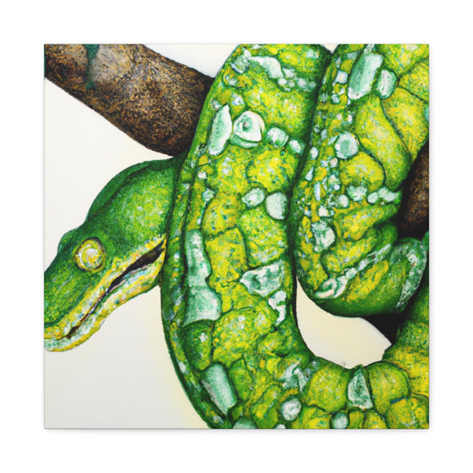 Green Tree Python Beauty - Canvas