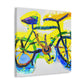 Bicycle in Abstraction - Canvas