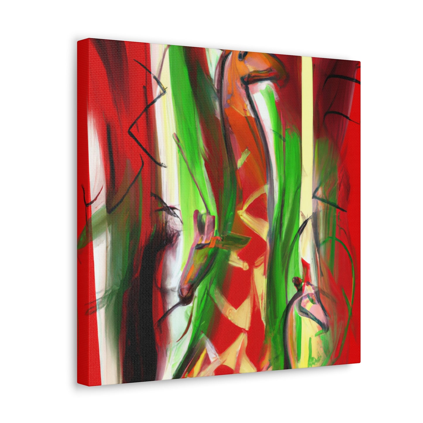 Giraffe in Expressionism - Canvas