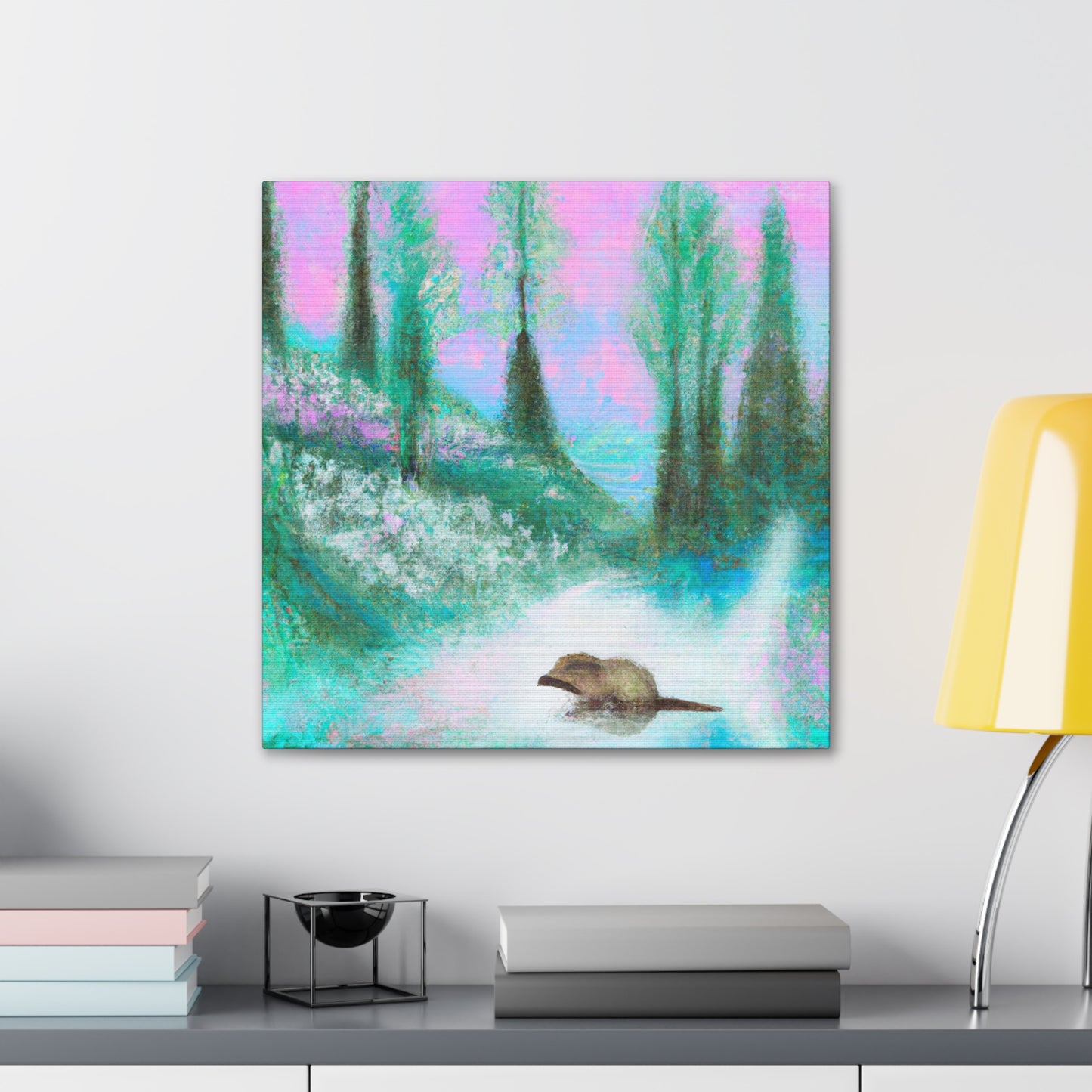 Beaver's Dreamscape Portrait - Canvas