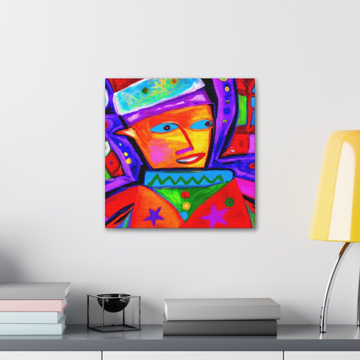 Elf in Fauvist Colors - Canvas