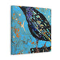 "Starling Aglow in Sky" - Canvas