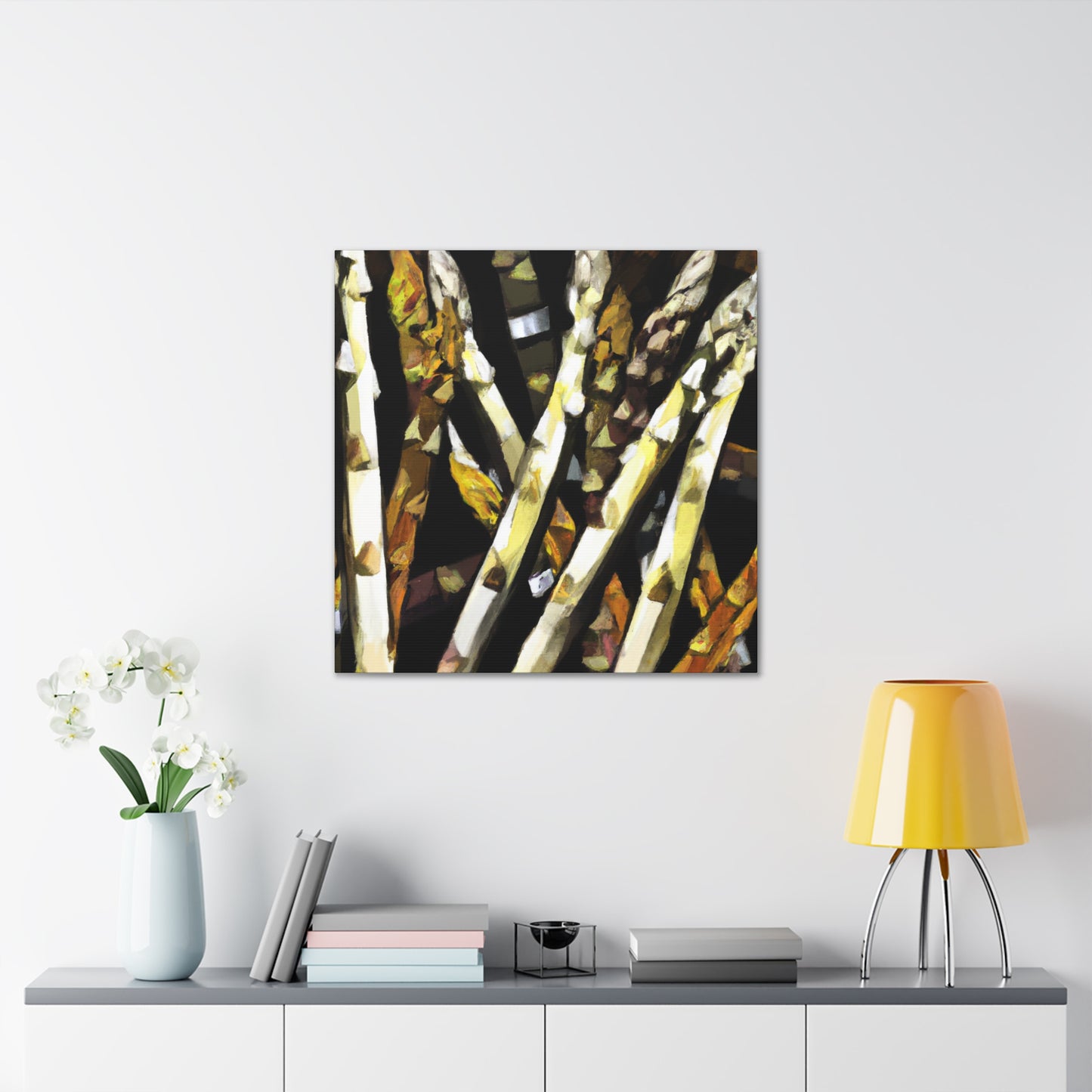 Asparagus Prismatic Dream - Canvas