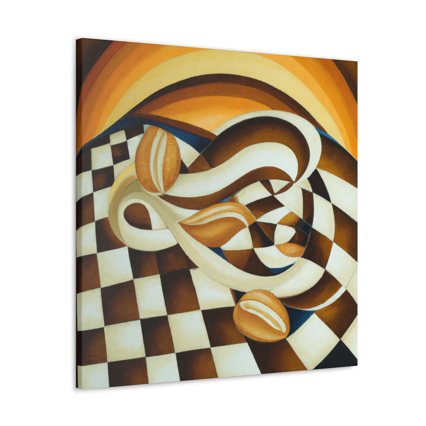 "Coffee: An Art Deco Classic" - Canvas