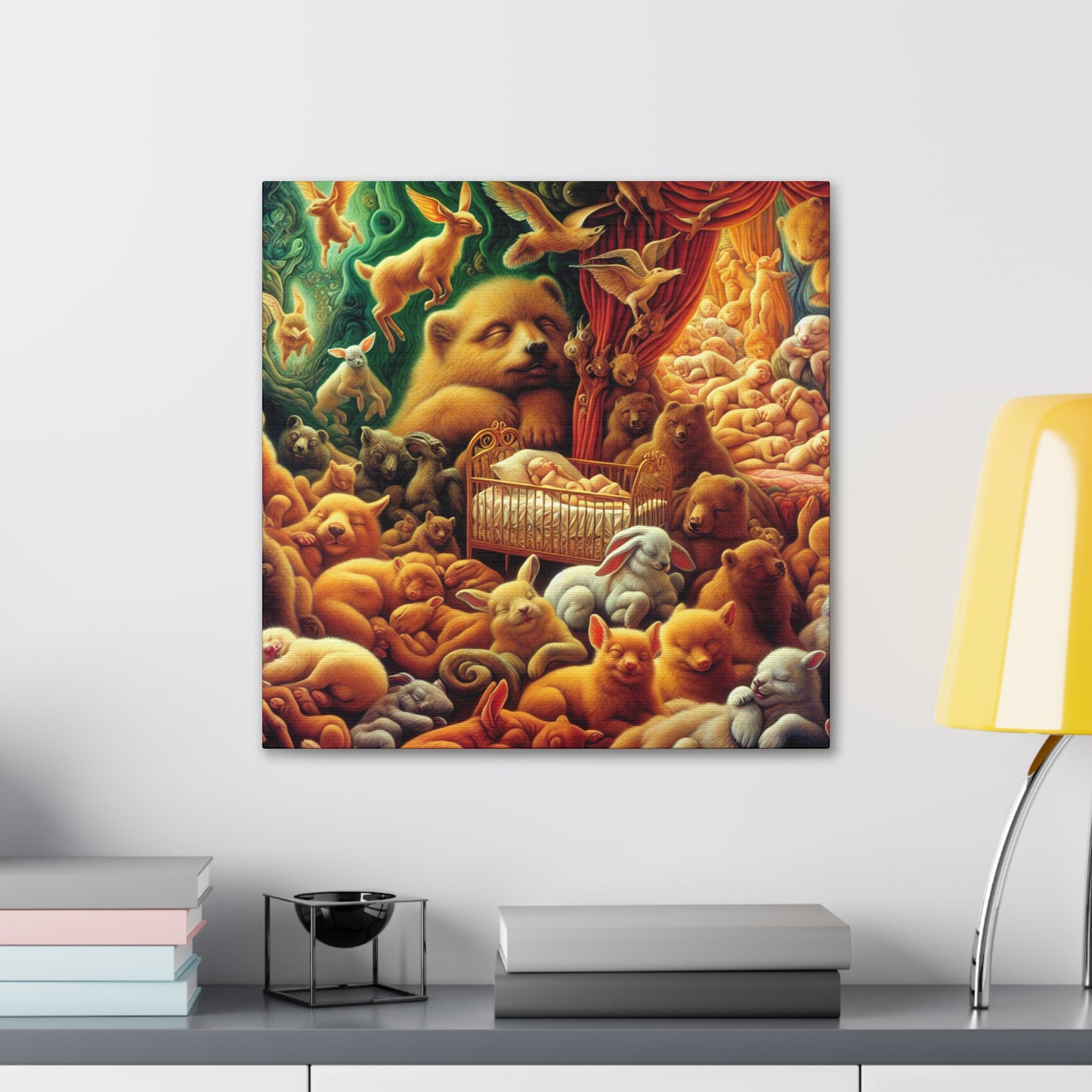 Dreaming Wildlife Wonderland - Canvas