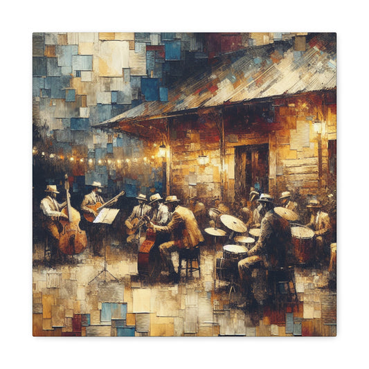 Vibrant Melodic Ensemble - Canvas